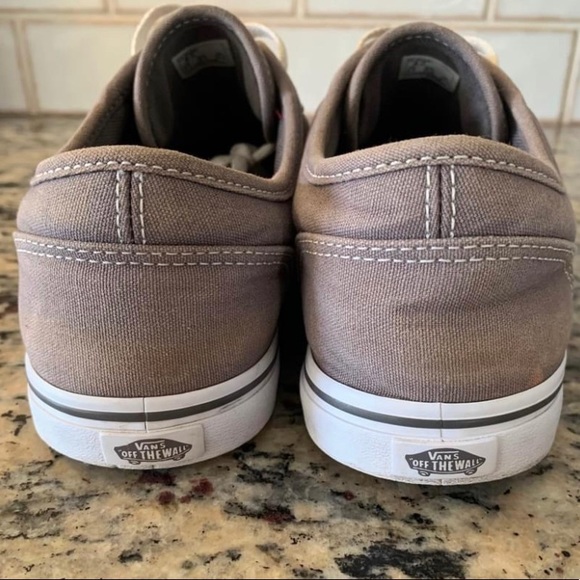 Distressed Grey Vans Size 8 Womens - Picture 4 of 6